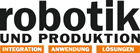Logo-Marke Robotik und Produktion